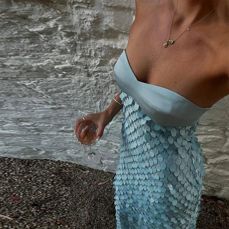 שמלת סטרפלס-אריאה