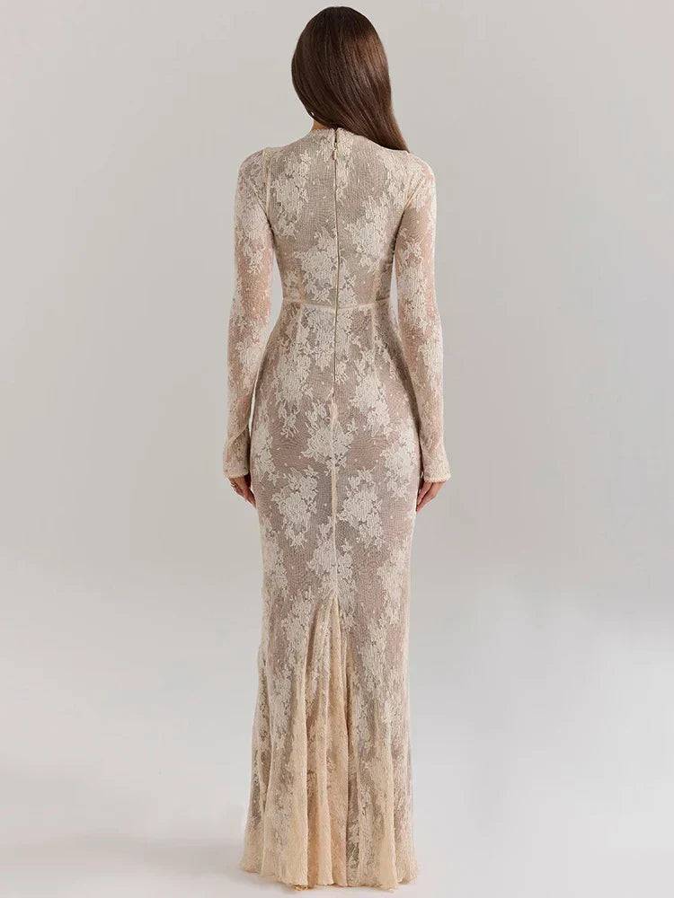 שמלת תחרה-נועה לי