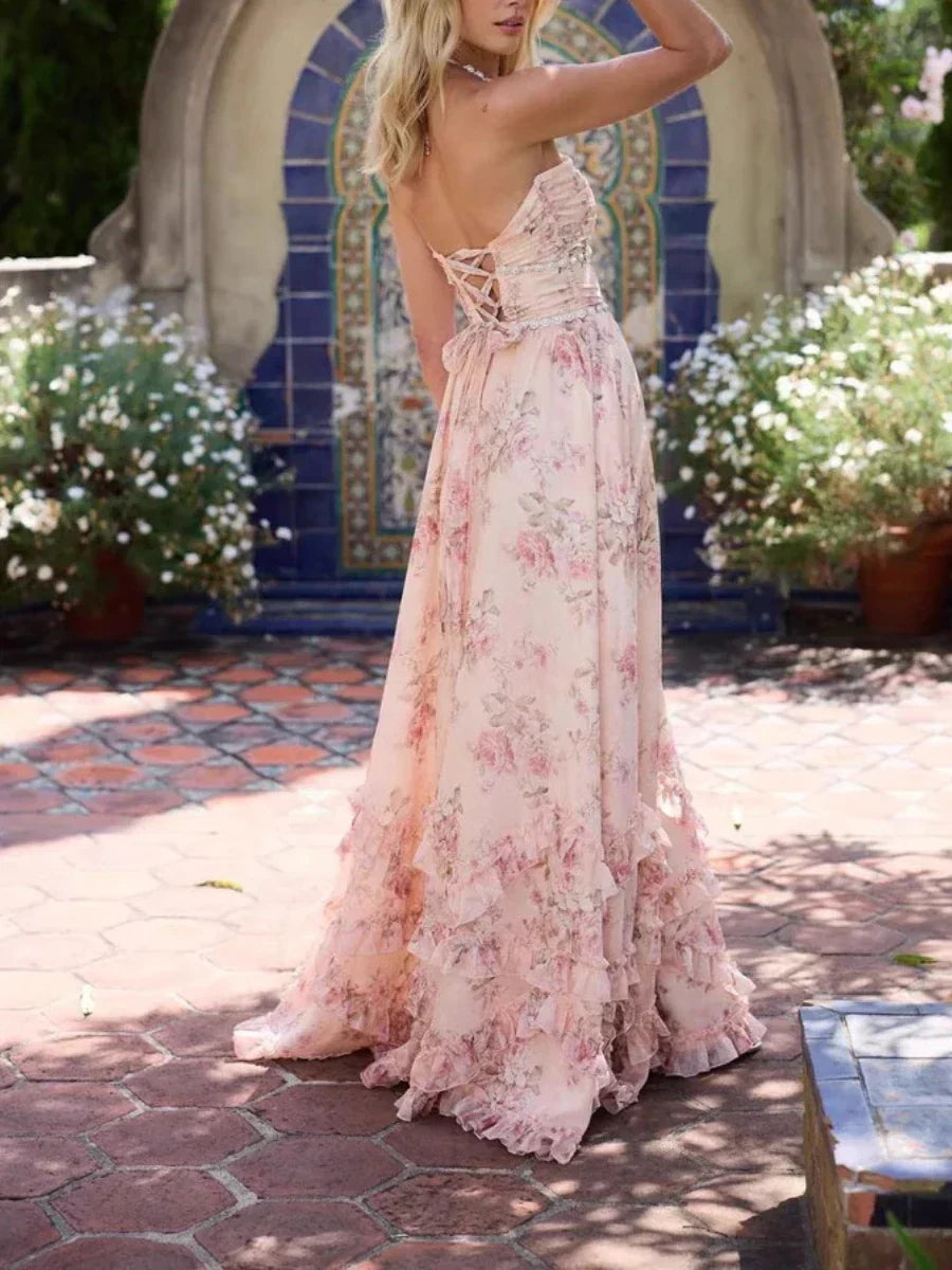 שמלת מקסי-אלינה