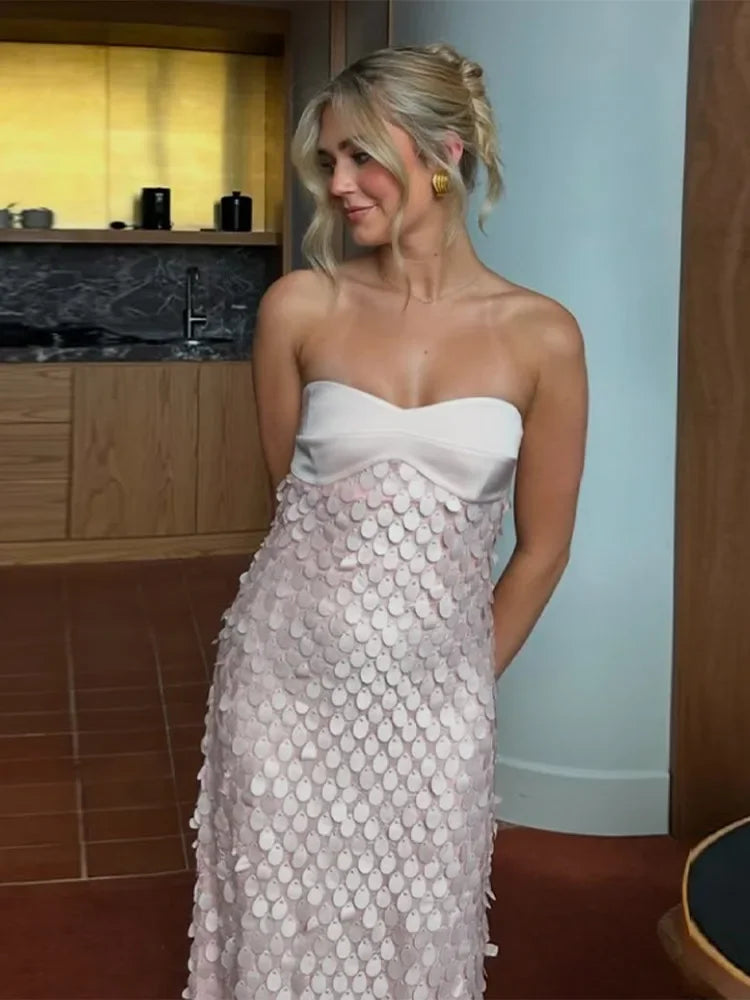 שמלת סטרפלס-אריאה