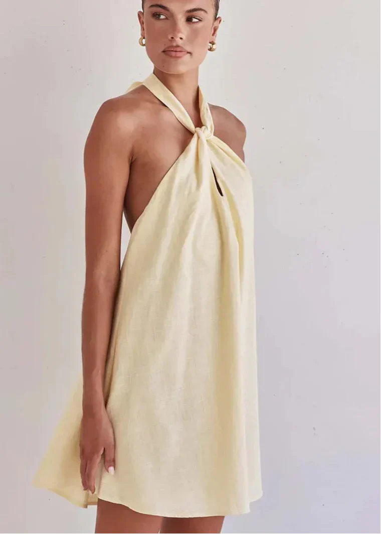 שמלת מקסי-אורי