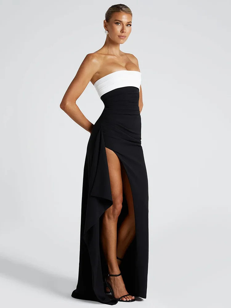 שמלת מקסי-אדר