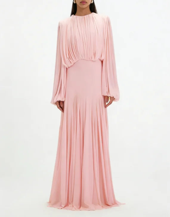 שמלת מקסי-ריילי