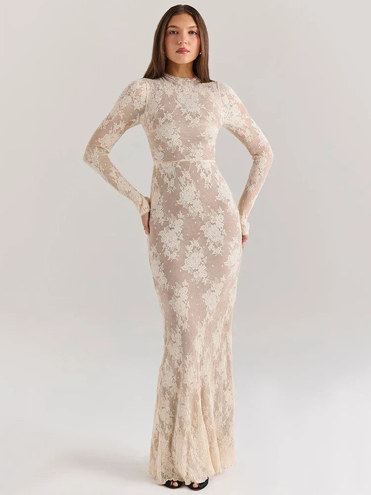 שמלת תחרה-נועה לי