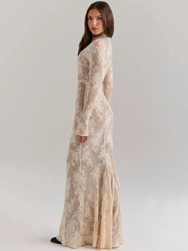 שמלת תחרה-נועה לי