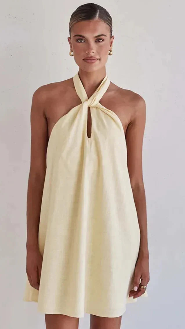 שמלת מקסי-אורי