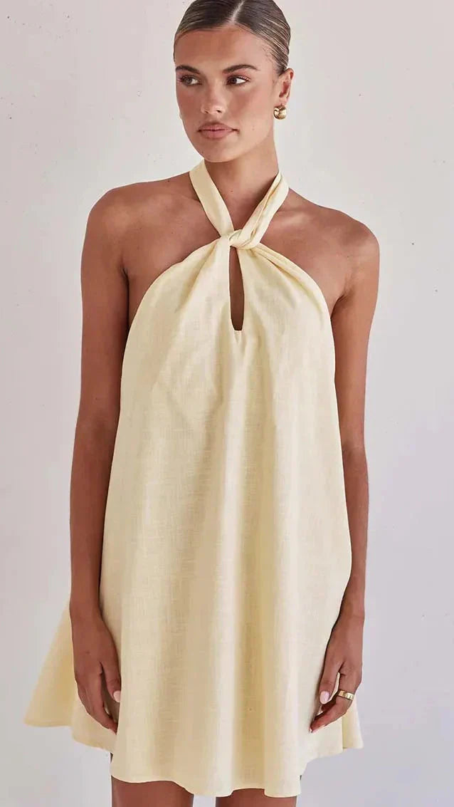 שמלת מקסי-אורי