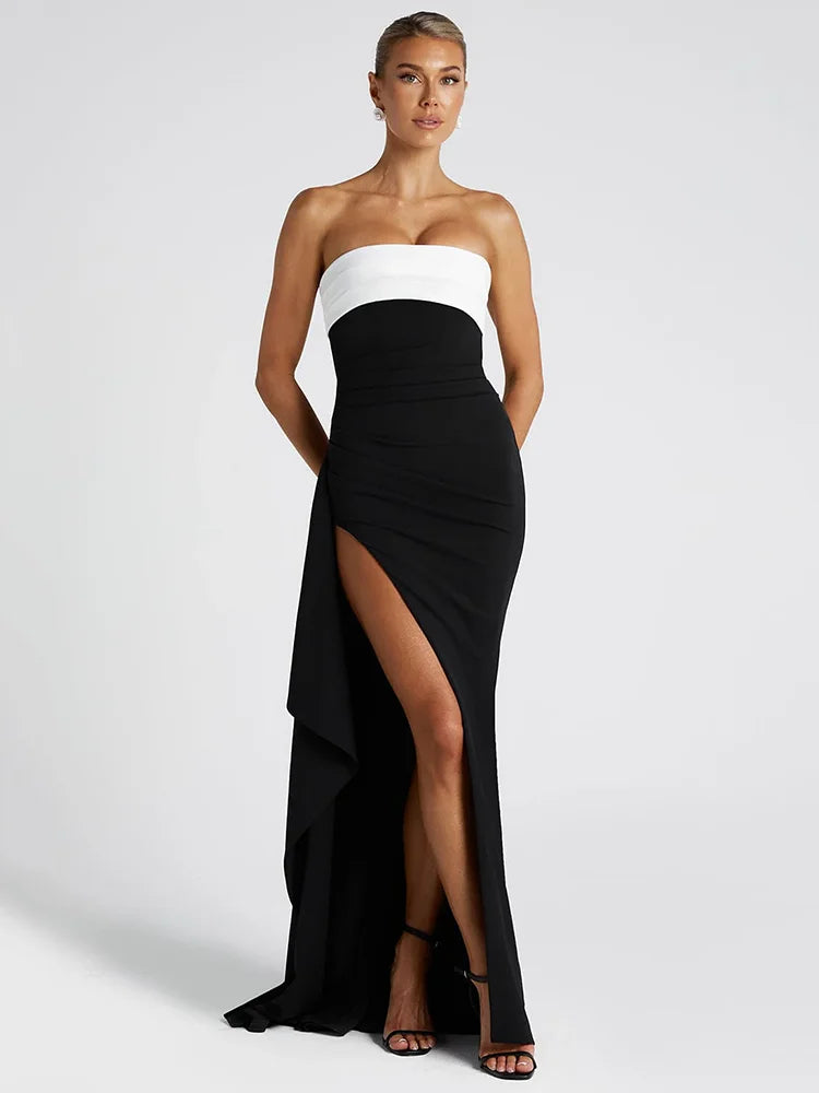 שמלת מקסי-אדר