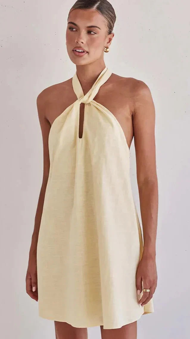 שמלת מקסי-אורי